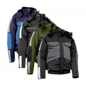 Giubbotto Imbottito da Lavoro Stretch Multitasche Cofra Strasbourg