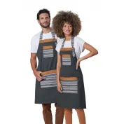 Grembiule con Pettorina da Lavoro Unisex Stretch Horeca Siggi Slash 28PZ0520/00