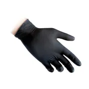 Guanti in Nitrile Neri Reflexx N81 senza polvere