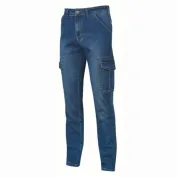 Jeans da Lavoro Elasticizzati Multitasche U-Power Tommy