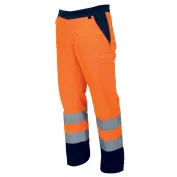 Pantalone bicolore da lavoro Alta Visibilità Multitasche Payper Charter Winter AY 7596