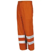 Pantalone da Lavoro Alta Visibilità Multitasche Issa Line AV 8430N