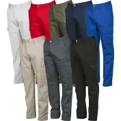 Pantalone Da Lavoro Multitasche 100% Cotone Twill Forest - Payper