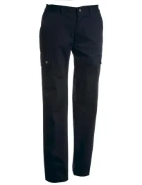 Pantalone Da Lavoro Multitasche 100% Cotone Twill Forest Donna - Payper