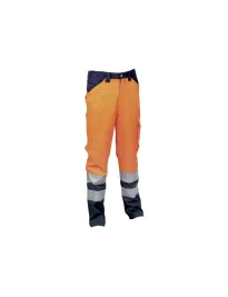 Pantaloni da Lavoro Alta Visibilità Multitasche Cofra Encke