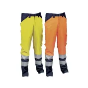 Pantaloni da Lavoro Alta Visibilità Multitasche Cofra Twinkle Pantaloni da Lavoro Alta Visibilità Multitasche Cofra Twinkle