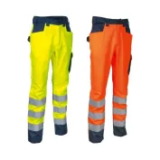 Pantaloni da Lavoro Alta Visibilità Multitasche Cofra Upata