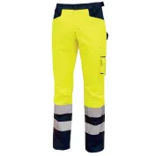 Pantaloni da Lavoro Alta Visibilità Multitasche U-Power Beacon