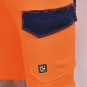 Pantaloni da Lavoro Alta Visibilità Stretch Elasticizzati Multitasche Cofra Guaitire