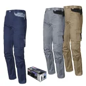 Pantaloni da lavoro ISSA LINE Elasticizzati Stretch 8731