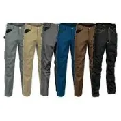 Pantaloni da Lavoro Multitasche Cofra Walklander