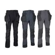 Pantaloni da Lavoro Multitasche Stretch Cofra Laxbo