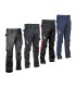Pantaloni da Lavoro Stretch Elasticizzati Multitasche Cofra Barrerio V487-0-04