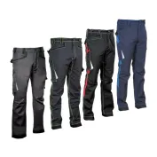 Pantaloni da Lavoro Stretch Elasticizzati Multitasche Cofra Barrerio Pantaloni da Lavoro Stretch Elasticizzati Multitasche Cofra Barrerio