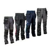 Pantaloni da Lavoro Stretch Elasticizzati Multitasche Cofra Gondomar