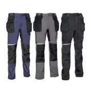 Pantaloni da Lavoro Stretch Elasticizzati Multitasche Cofra Lemno