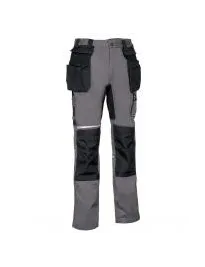 Pantaloni da Lavoro Stretch Elasticizzati Multitasche Cofra Lemno