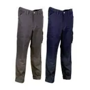 Pantaloni da Lavoro Stretch Elasticizzati Multitasche Cofra Newcastle