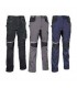 Pantaloni da Lavoro Stretch Elasticizzati Multitasche Cofra Skiathos V582-0-02