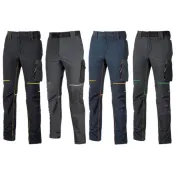 Pantaloni da Lavoro Stretch Elasticizzati Multitasche U-Power World