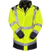 Parka bicolore da lavoro 4 in 1 Alta Visibilità Multitasche Payper Hisafe