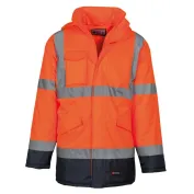 Parka bicolore da lavoro Alta Visibilità Multitasche Payper Yard AY 7589