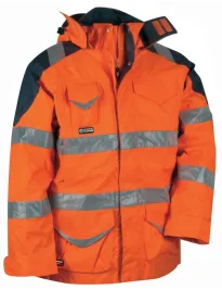 Parka da Lavoro Alta Visibilità Cofra Protection