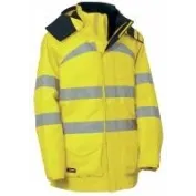 Parka da Lavoro Alta Visibilità Multitasche Cofra Devon Parka da Lavoro Alta Visibilità Multitasche Cofra Devon