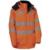 Parka da Lavoro Alta Visibilità Multitasche Cofra Devon Parka da Lavoro Alta Visibilità Multitasche Cofra Devon