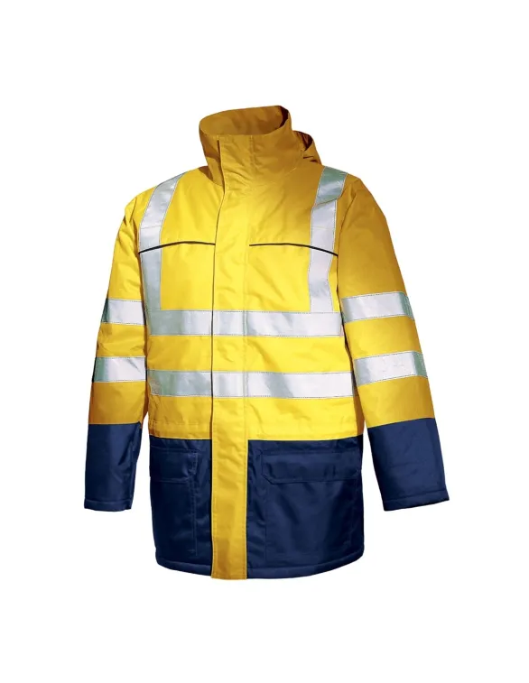Giacca Alta Visibilità Parka Impermeabile SDS Range - Tutte Le Taglie Uomo/Donna