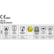 Parka da lavoro Issa Line Alta Visibilità Esavalente Multinorma M-Pro