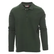 Polo a Manica Lunga Florence con Cuciture Stretch in Cotone - Payper