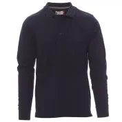 Polo a Manica Lunga Florence con Cuciture Stretch in Cotone - Payper