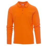 Polo a Manica Lunga Florence con Cuciture Stretch in Cotone - Payper