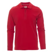 Polo a Manica Lunga Florence con Cuciture Stretch in Cotone - Payper