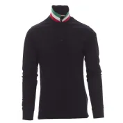 Polo a Manica Lunga Long Nation con Effetto Perlato in Cotone - Payper