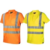 Polo da lavoro ad alta visibilità Diadora