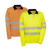 Polo da Lavoro Alta Visibilità Cofra New Sun