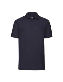 Polo da Lavoro Fruit of The Loom a Manica Corta e Cuciture Laterali
