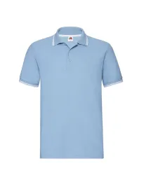 Polo da Lavoro Fruit Of The Loom in Cotone Sportiva Tipped
