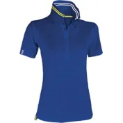 Polo Manica Corta Nautic Donna con Righe Fluorescenti sul Colletto - Payper