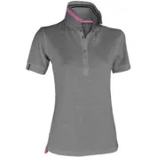 Polo Manica Corta Nautic Donna con Righe Fluorescenti sul Colletto - Payper