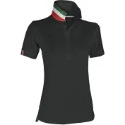 Polo Nation Donna a Manica Corta con Nastro di Rinforzo Laterale - Payper