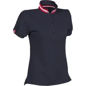 Polo Nation Donna a Manica Corta con Nastro di Rinforzo Laterale - Payper