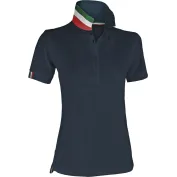 Polo Nation Donna a Manica Corta con Nastro di Rinforzo Laterale - Payper