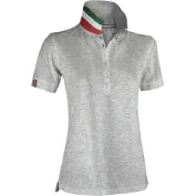 Polo Nation Donna a Manica Corta con Nastro di Rinforzo Laterale - Payper