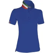 Polo Nation Donna a Manica Corta con Nastro di Rinforzo Laterale - Payper