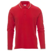 Polo Unisex Aviazione Manica Lunga in Cotone - Payper