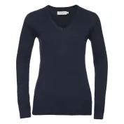 Pullover Da Lavoro Girocollo da Donna con scollo a V Russell - JE710F