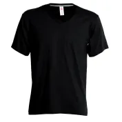 T-shirt Collo a V Manica Corta in 100% Cotone V-Neck Donna - Payper